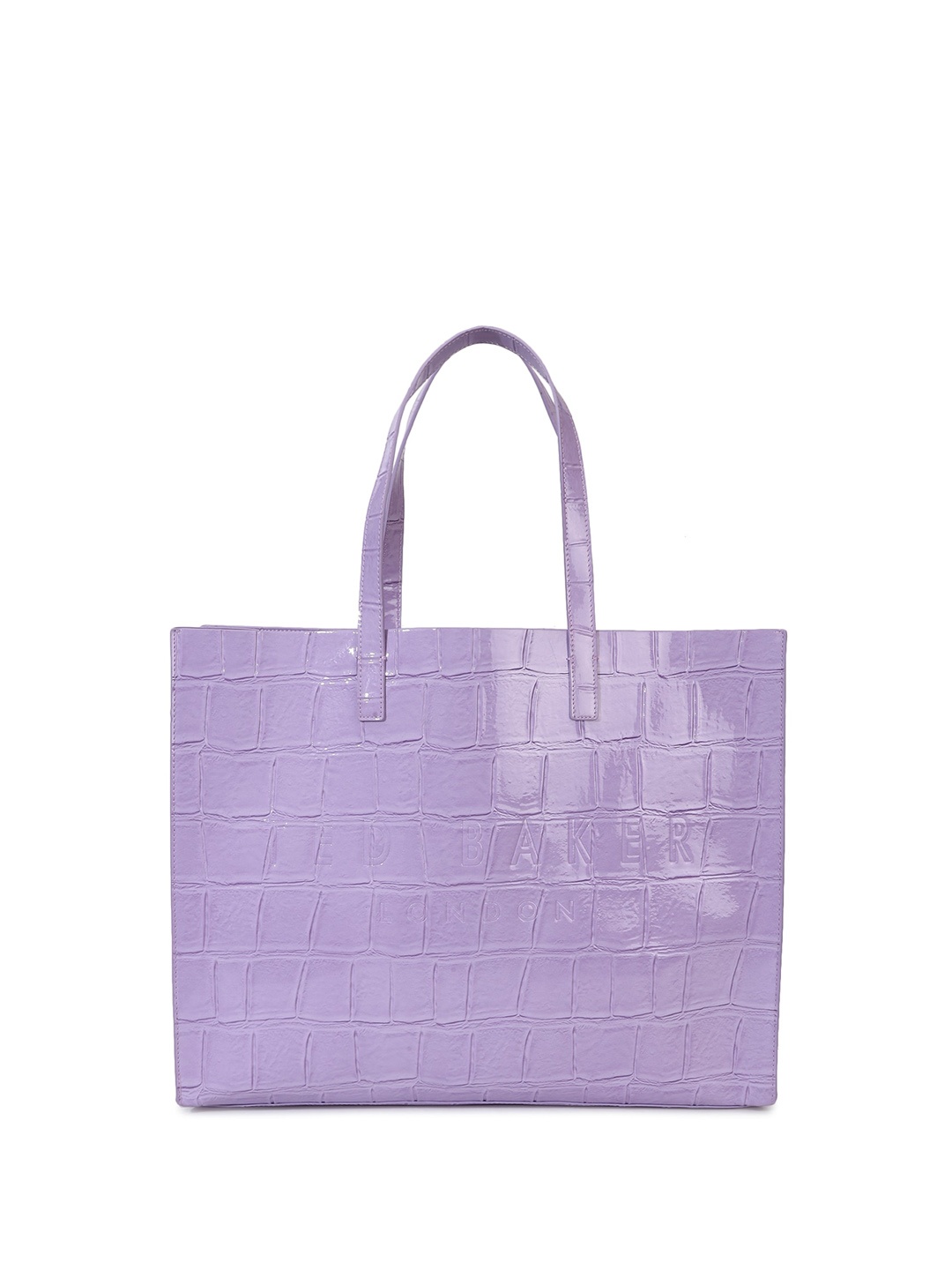 

Ted Baker Textured Leather Oversized Shopper Tote Bag, Na