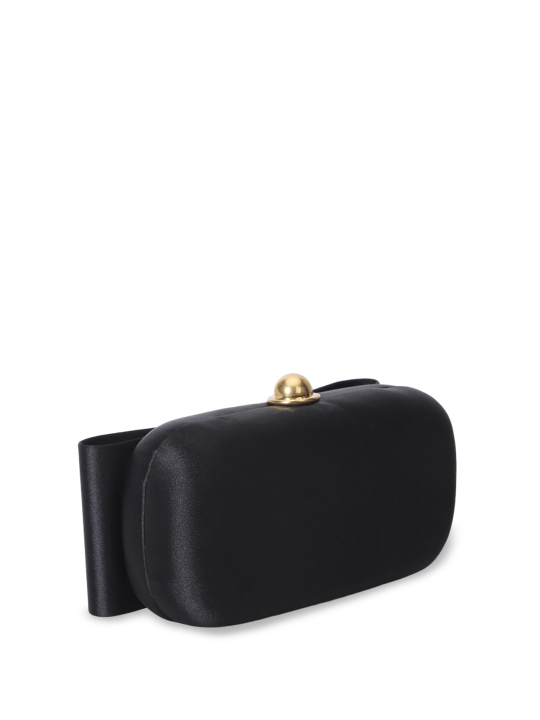 

Ted Baker Leather Structured Box Clutch, Black