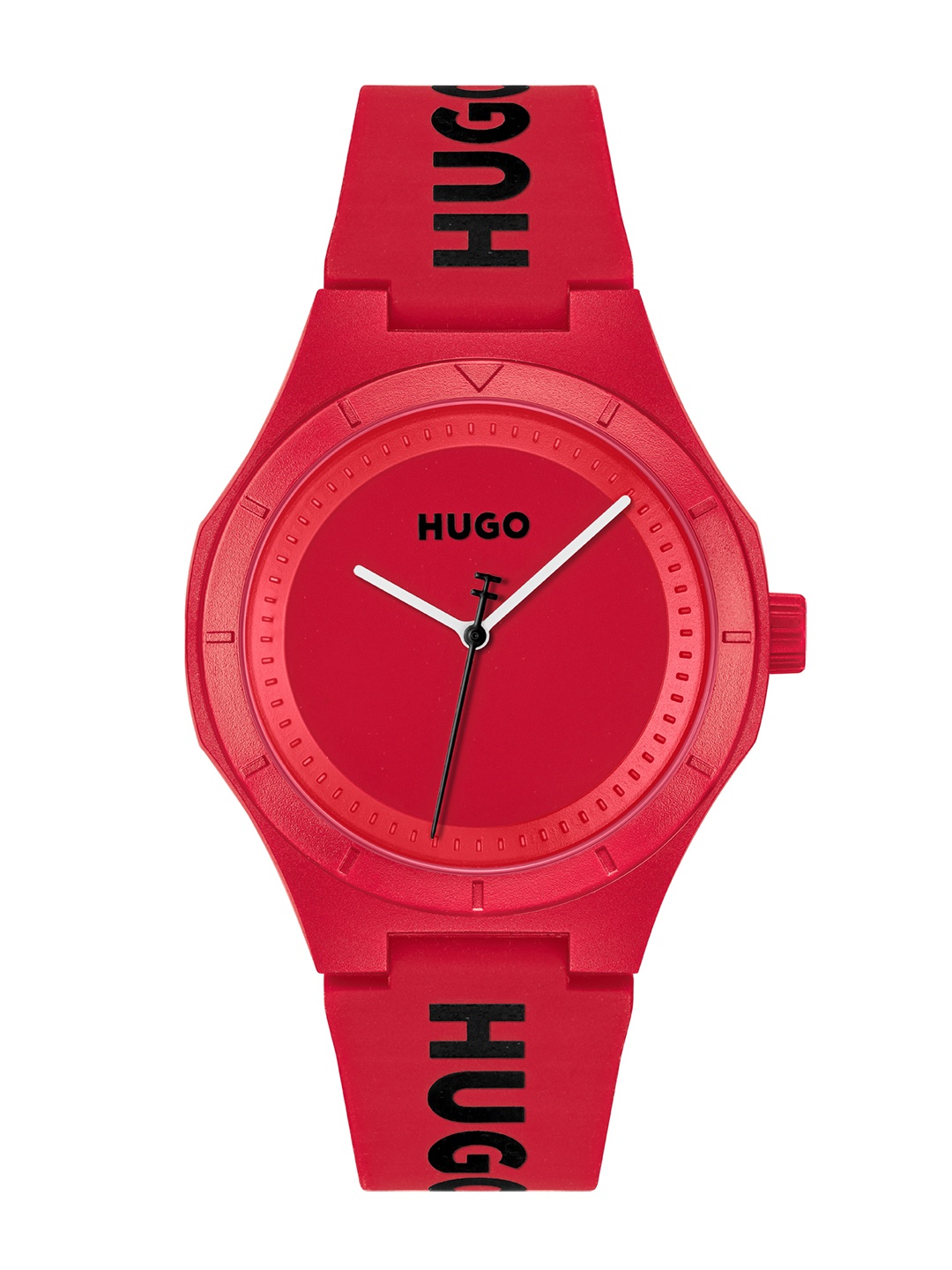 

HUGO Men Lit for Him Analogue Watch 1530346-Red