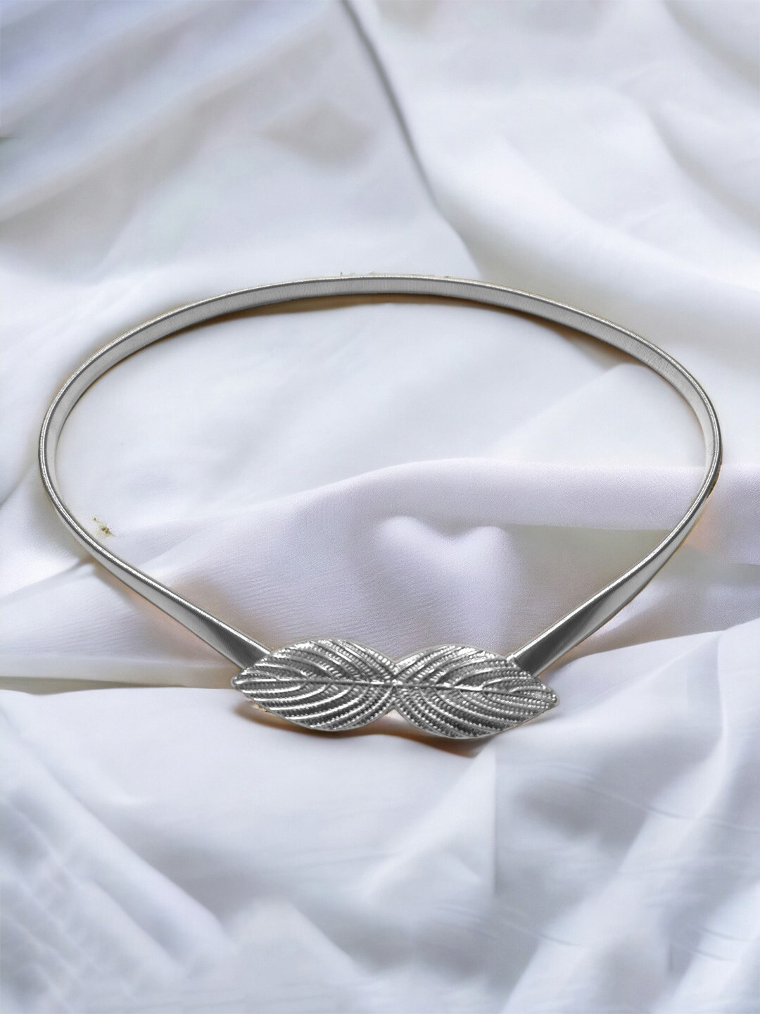 

REDHORNS Women Embellished Belt, Silver