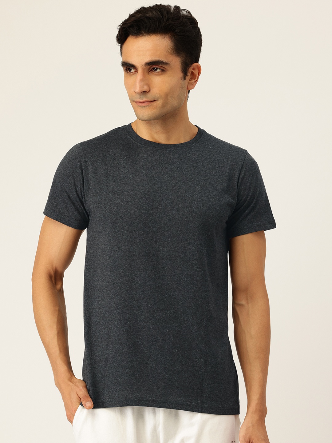 

Chromozome Pure Cotton Lounge T-shirt, Charcoal