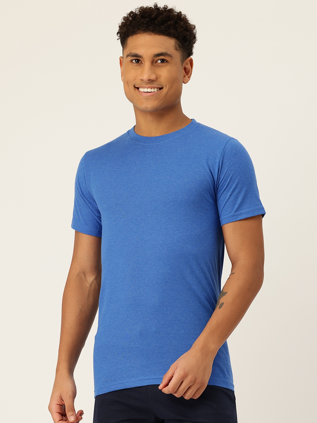 

Chromozome Pure Cotton Lounge T-shirt, Blue