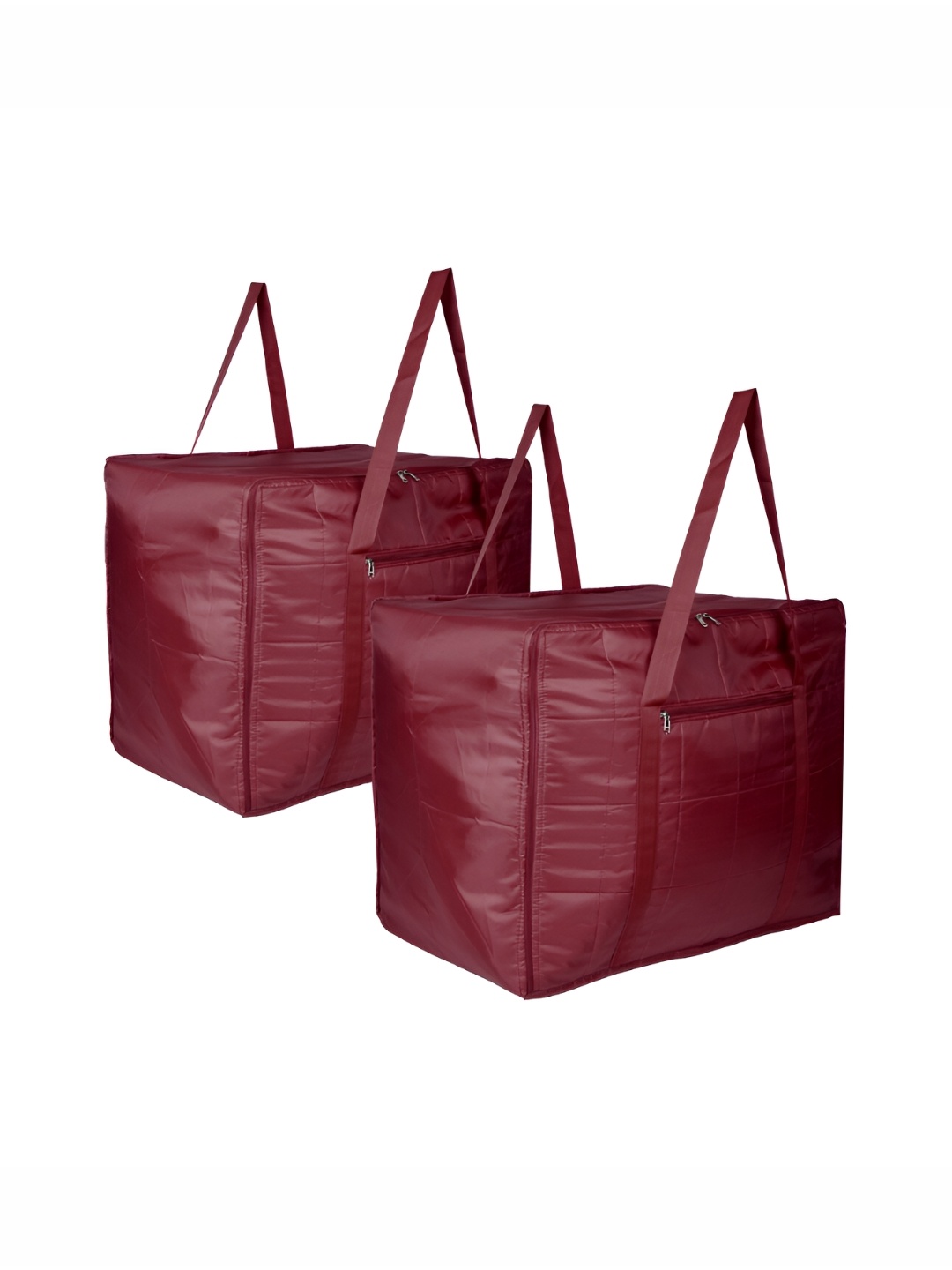 

Kuber Industries Maroon 2 Pcs Reusable Organisers