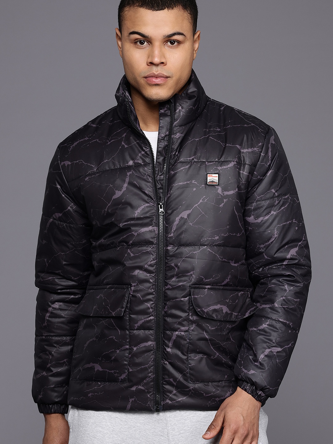 

HRX by Hrithik Roshan Rapid-Dry Padded Jacket, Black