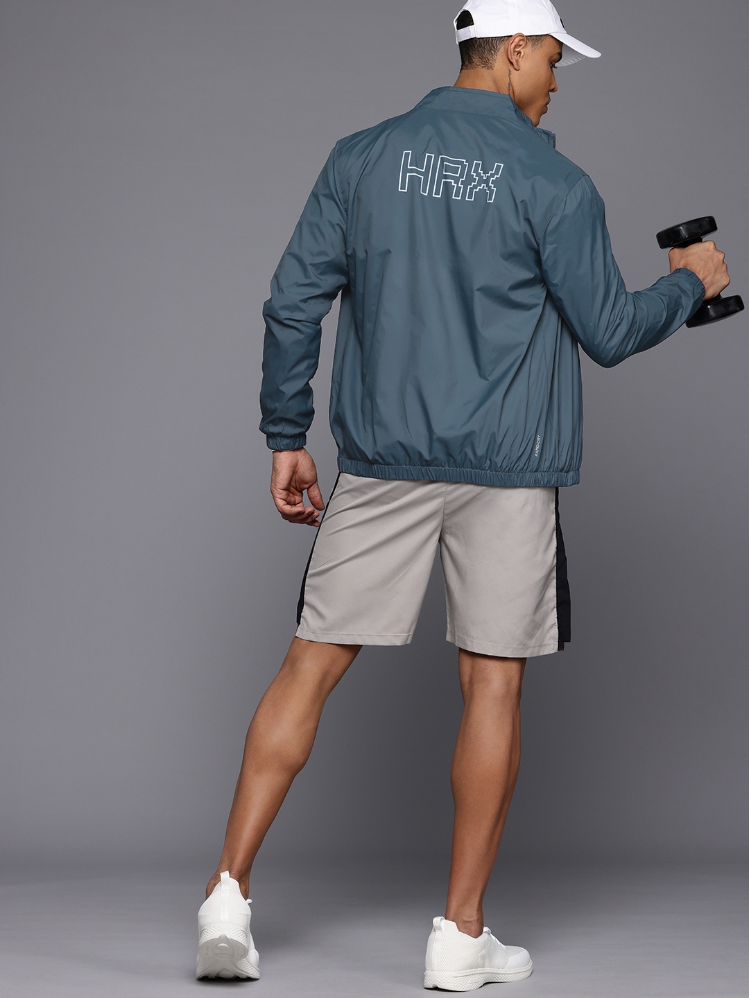 

HRX by Hrithik Roshan Rapid-Dry Training Jacket, Teal