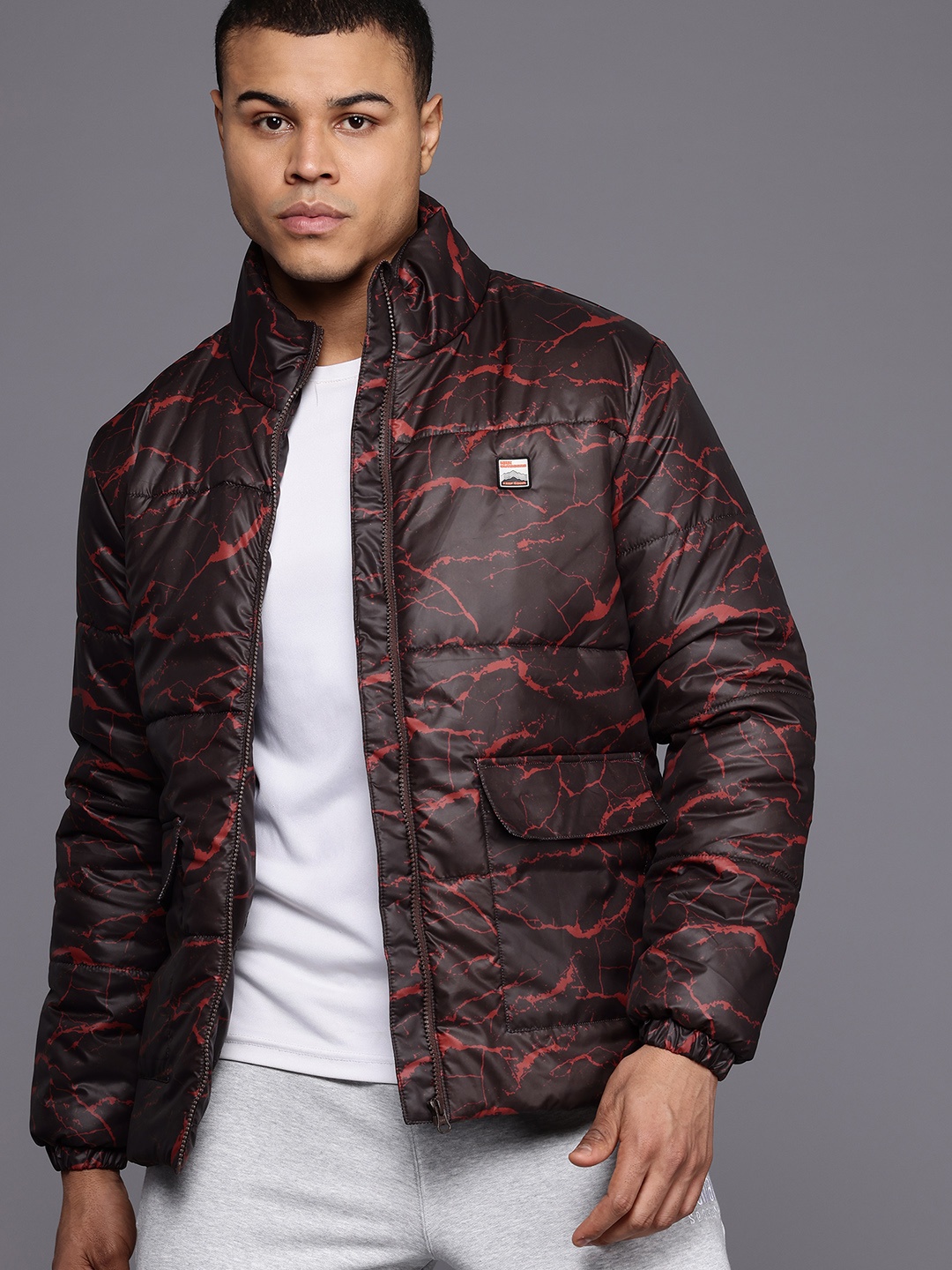 

HRX by Hrithik Roshan Rapid-Dry Padded Jacket, Black
