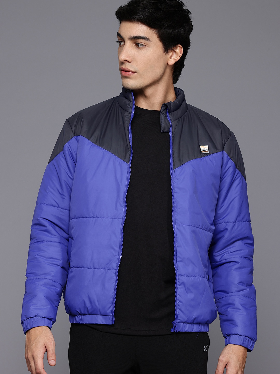 

HRX by Hrithik Roshan Rapid-Dry Outdoor Padded Jacket, Blue