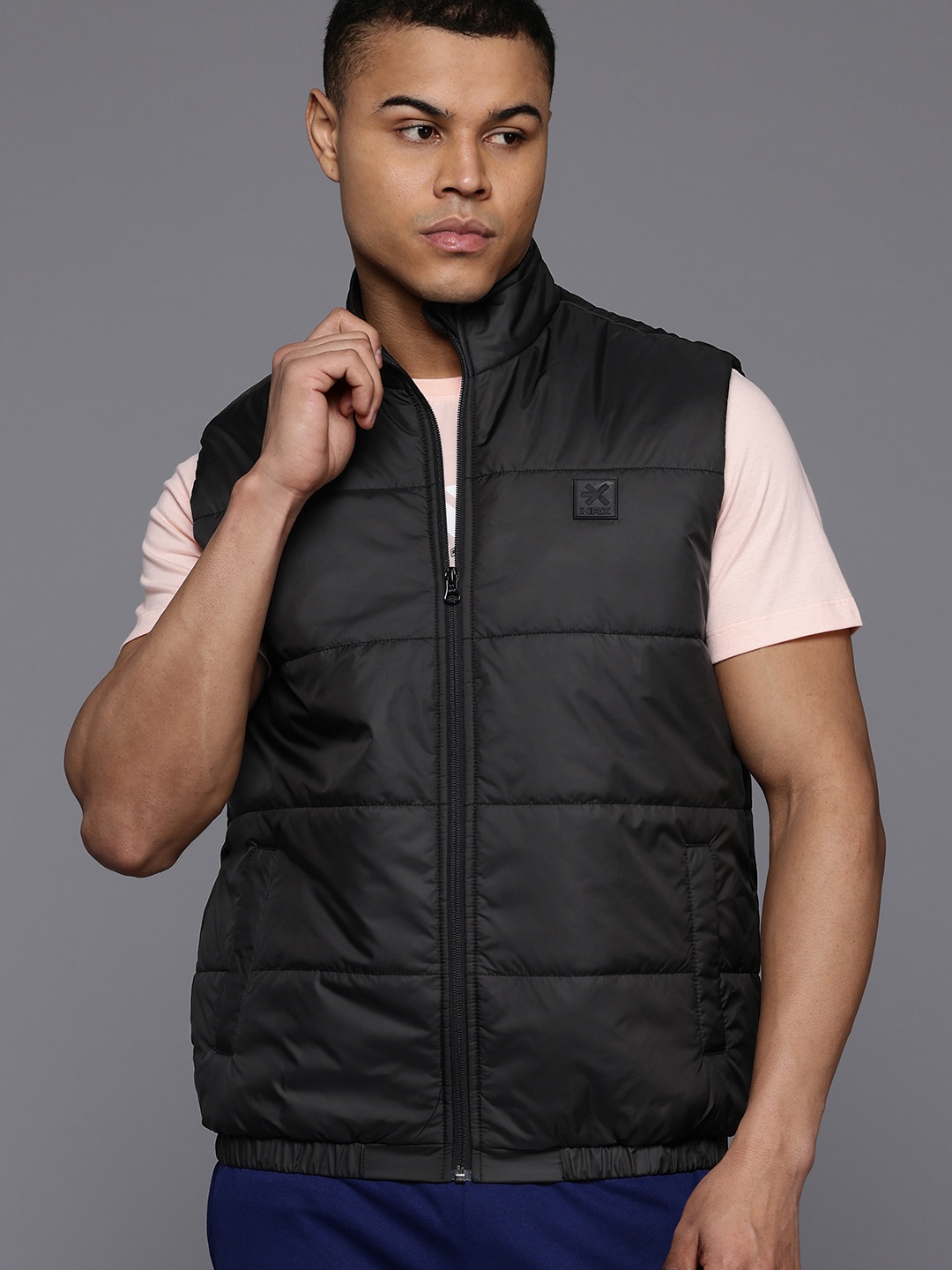 

HRX by Hrithik Roshan Bomber Lifestyle Jacket, Black