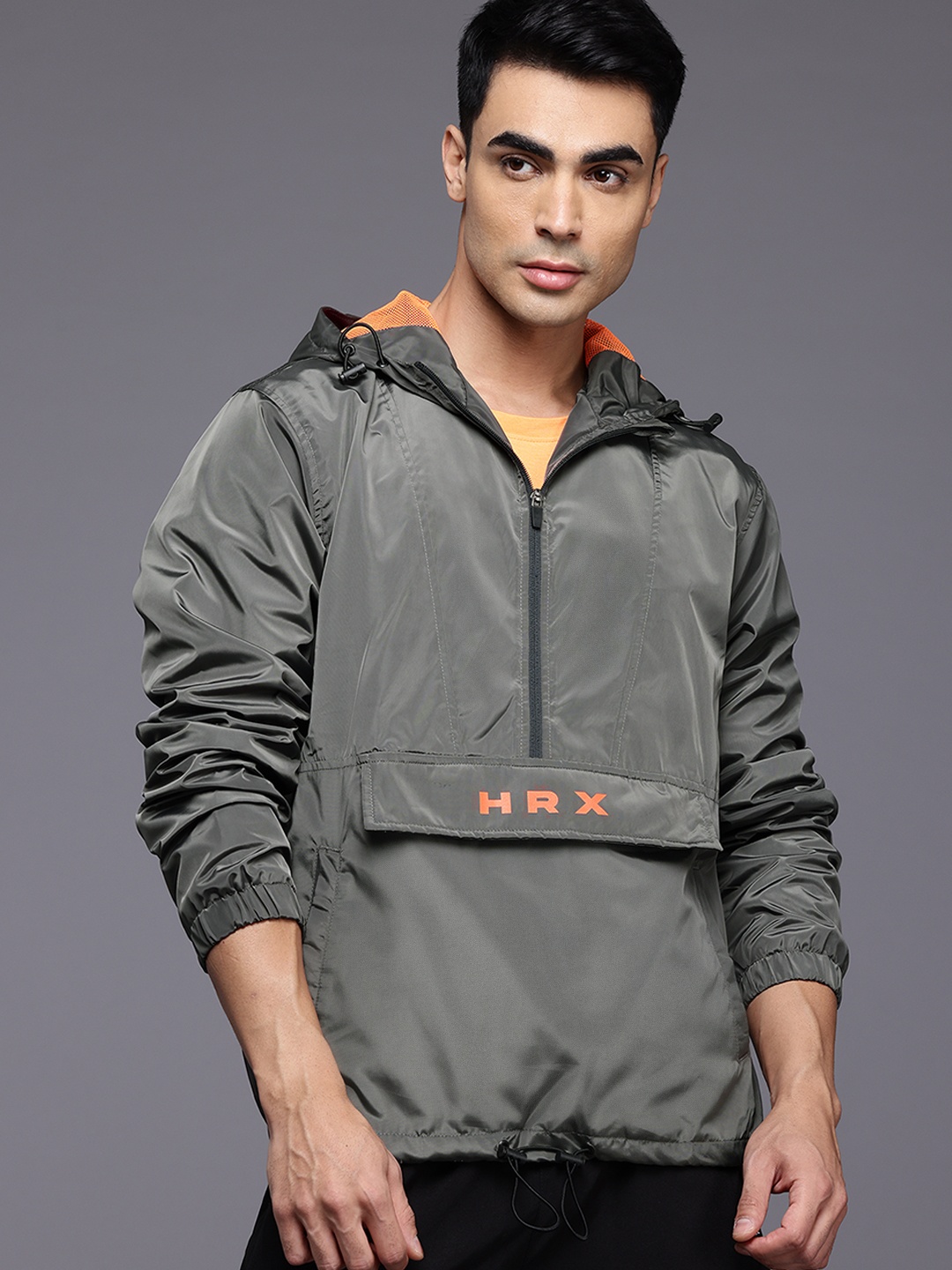 

HRX by Hrithik Roshan Rapid Dry Training Jacket, Olive