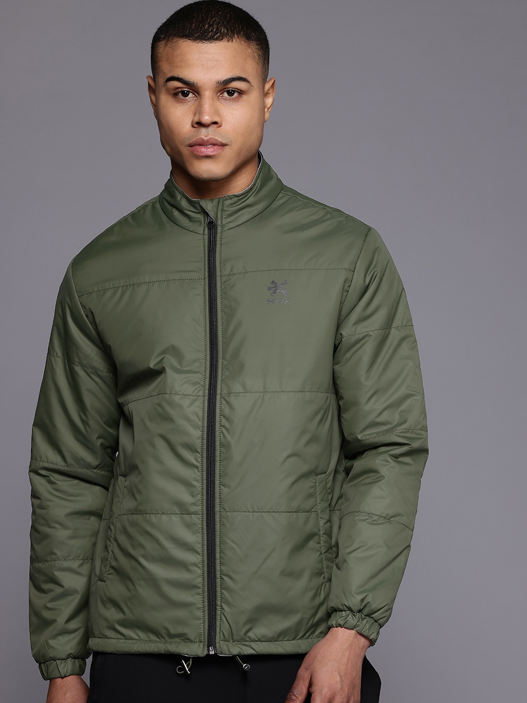 

HRX by Hrithik Roshan Outdoor Padded Jacket, Green