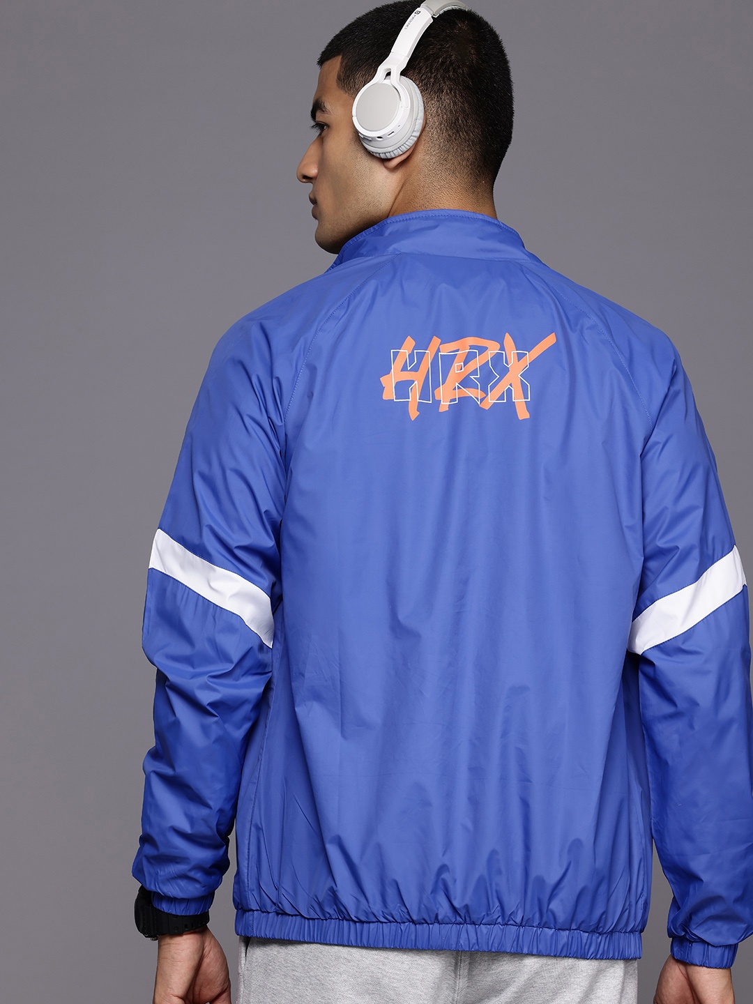 

HRX by Hrithik Roshan Casual Tailored Jacket, Blue