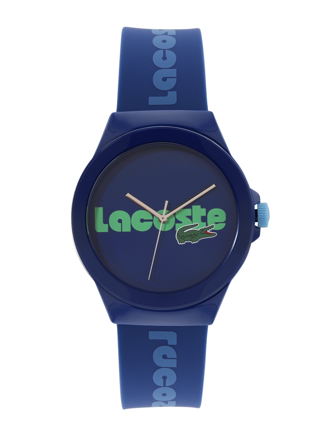

Lacoste Men Neocroc Brand Logo Printed Analogue Watch 2020155-Blue, Navy blue