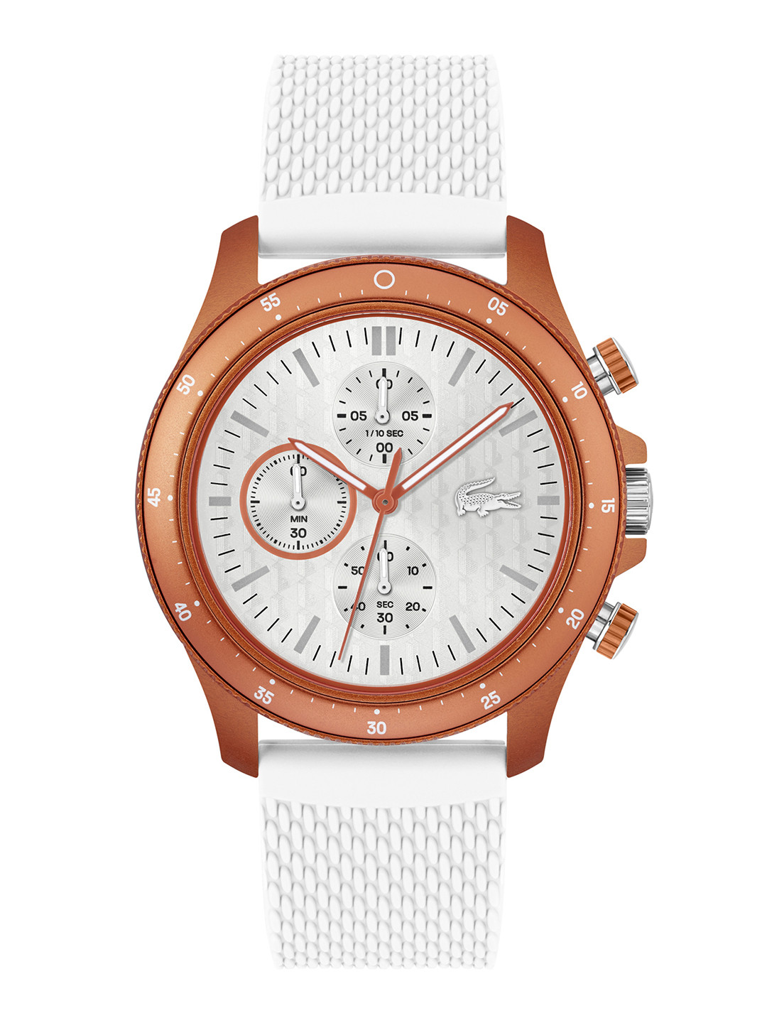 

Lacoste Men Neo Heritage Analogue Chronograph Watch 2011329-Silver