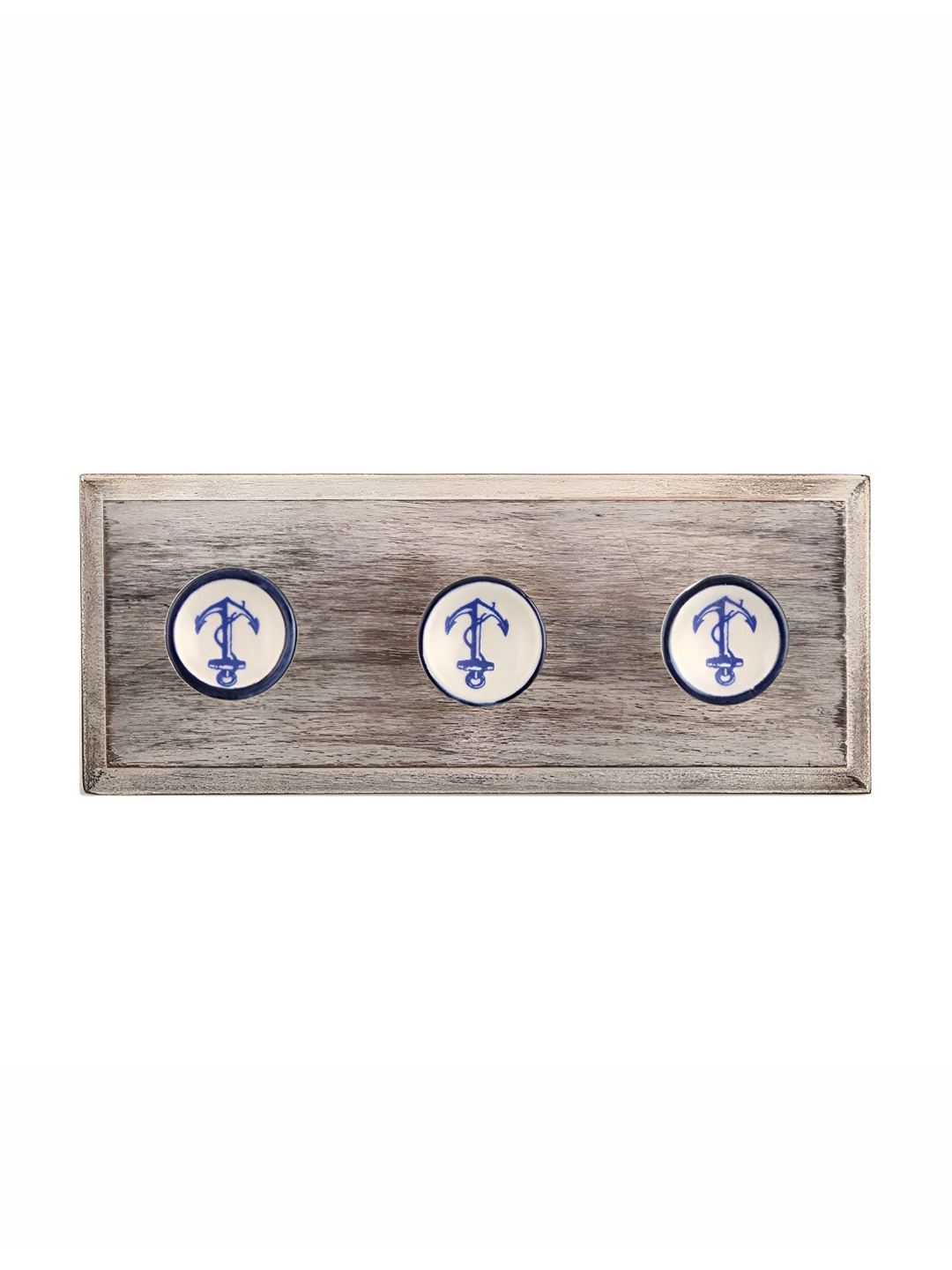 

Indianshelf Blue Anchor Wall Hooks Key Holder