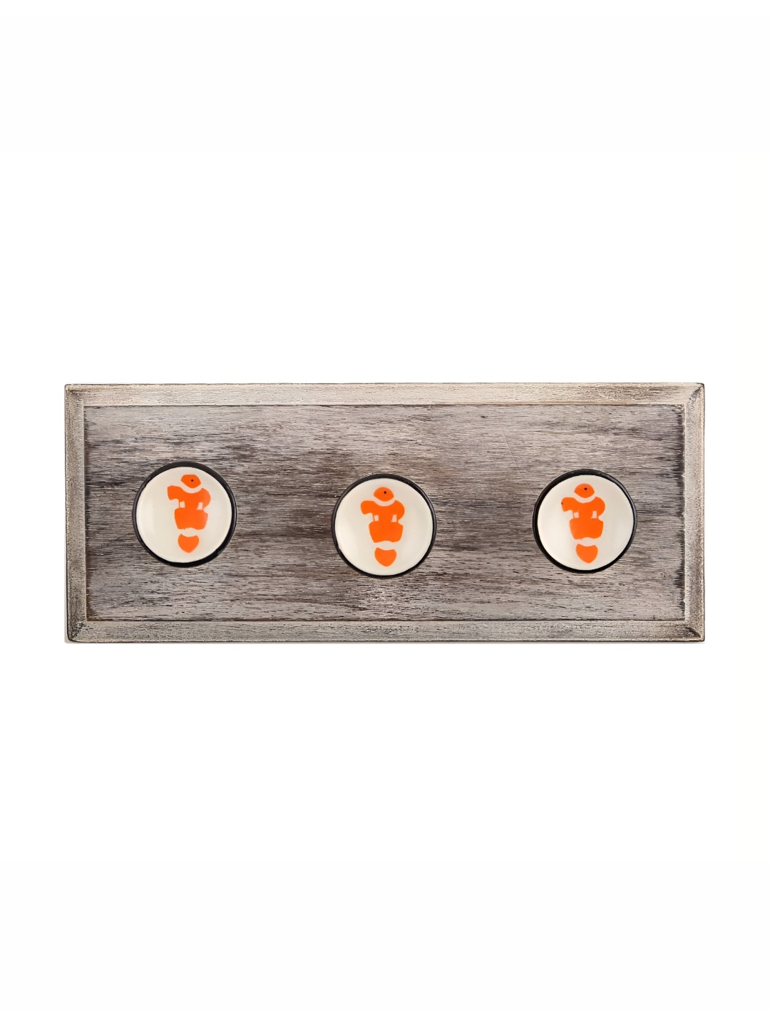 

Indianshelf Orange-Coloured Fish Wall Hooks Key Holder