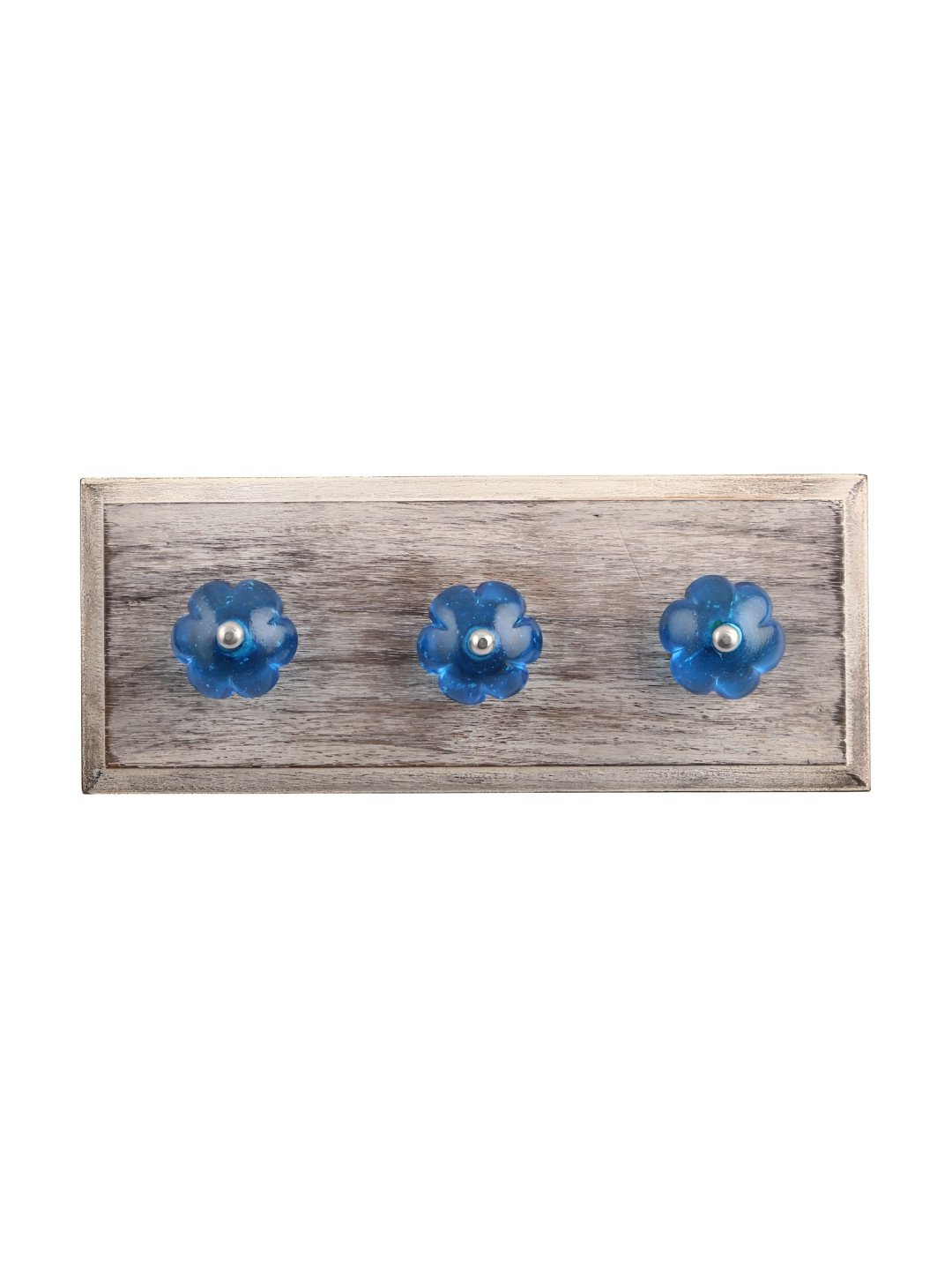 

Indianshelf Blue Melon Wooden Wall Hooks