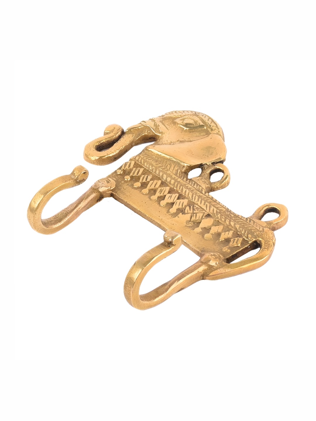 

Indianshelf Gold Brass Wall Hooks Key Holder