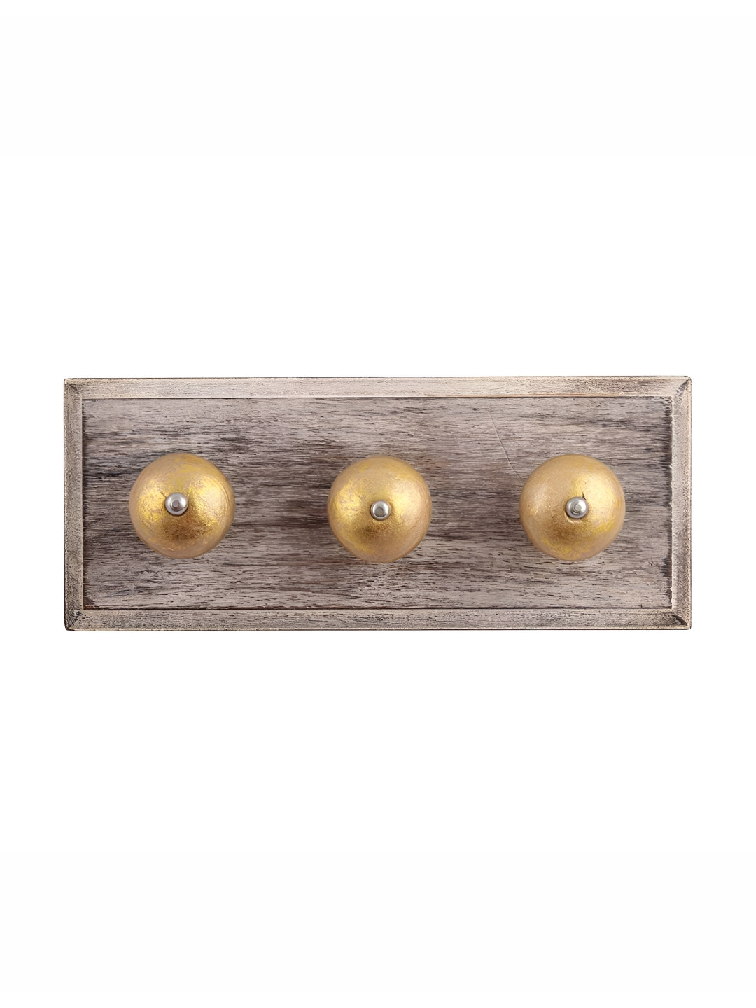 

Indianshelf Gold Toned Wall Hooks Key Holder