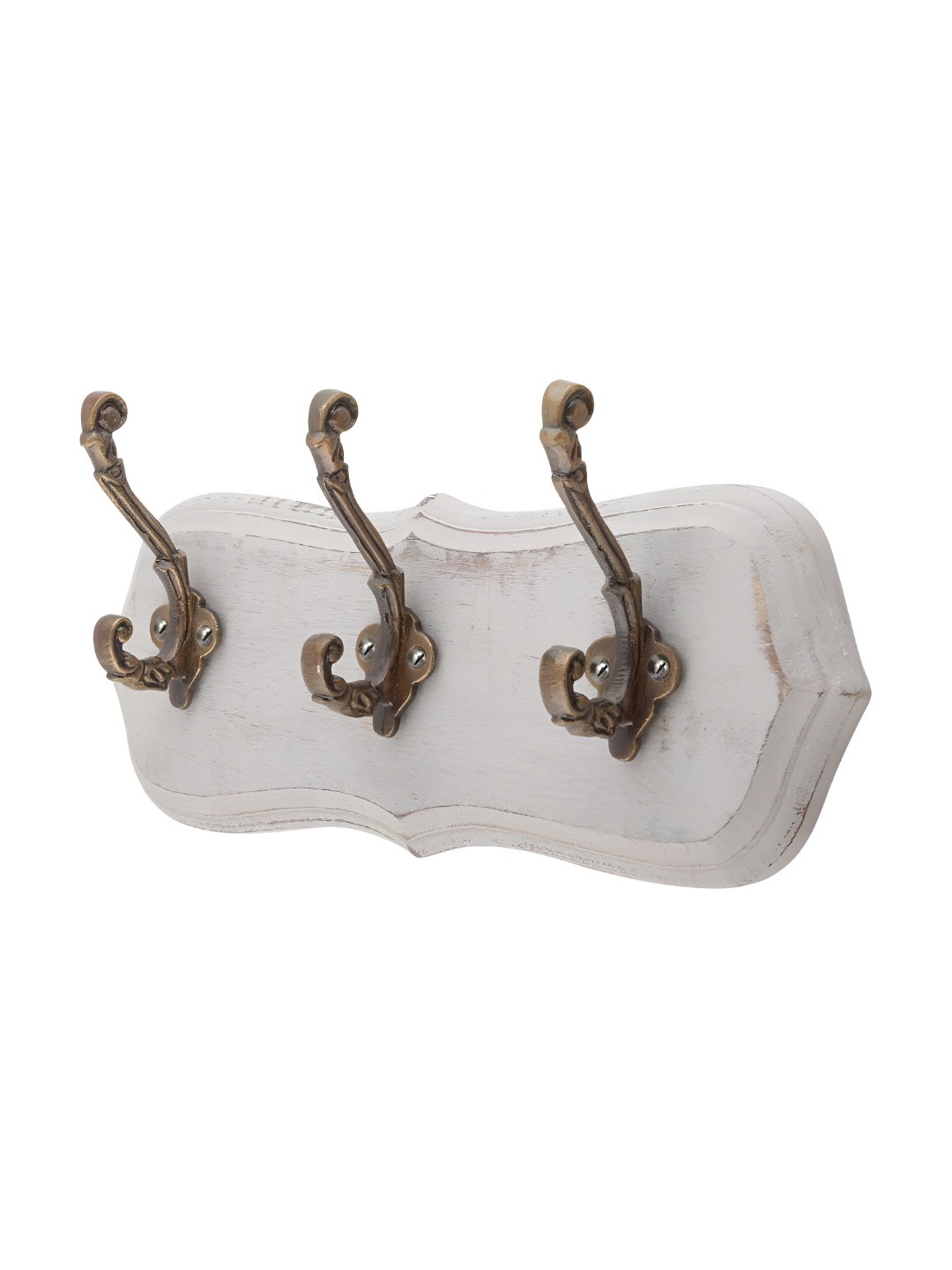 

Indianshelf Grey Wooden Wall Hooks Key Holder