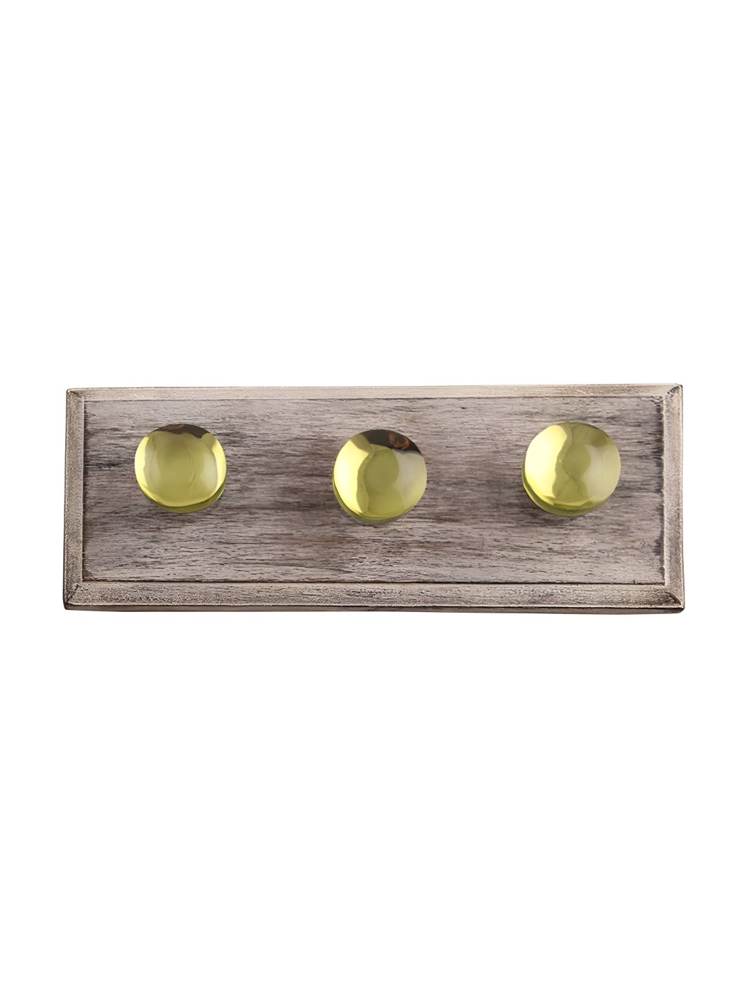 

Indianshelf Lime Green Wooden Flat Wall Key Holder