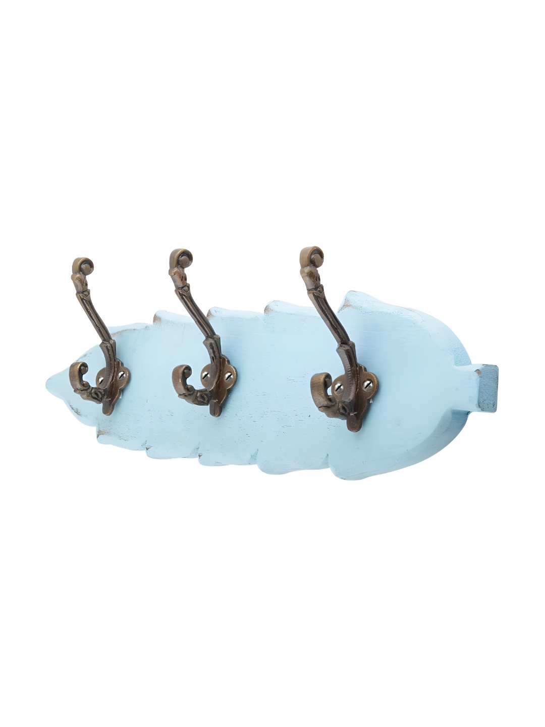 

Indianshelf Turquoise Blue Classic 3 Hooks Key Holder