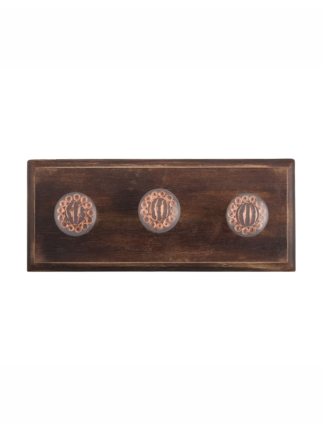 

Indianshelf Copper Spiral Wall Hooks Key Holder