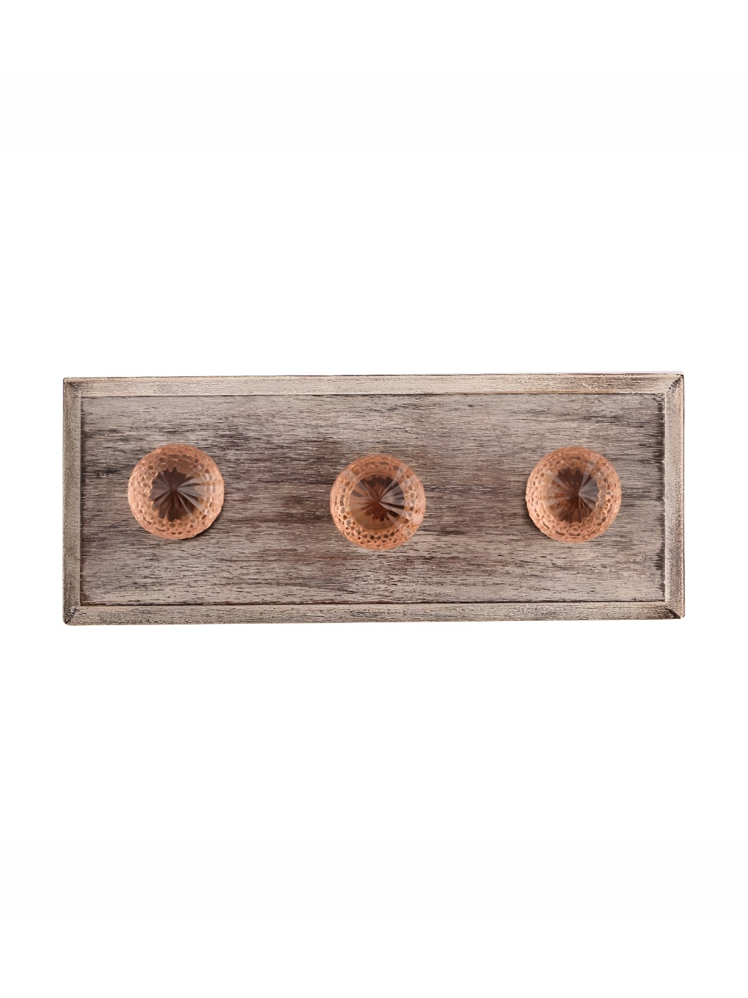 

Indianshelf Pink Wheel Cut Wall Hooks Key Holder