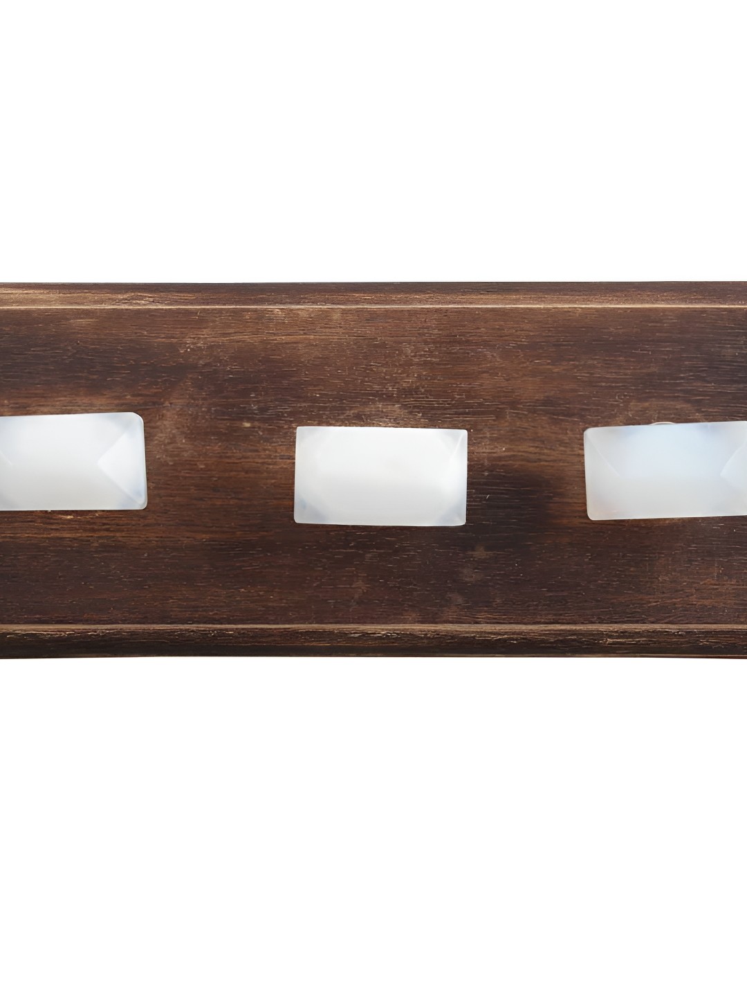 

Indianshelf Brown & White Prism Wall Hooks Holder