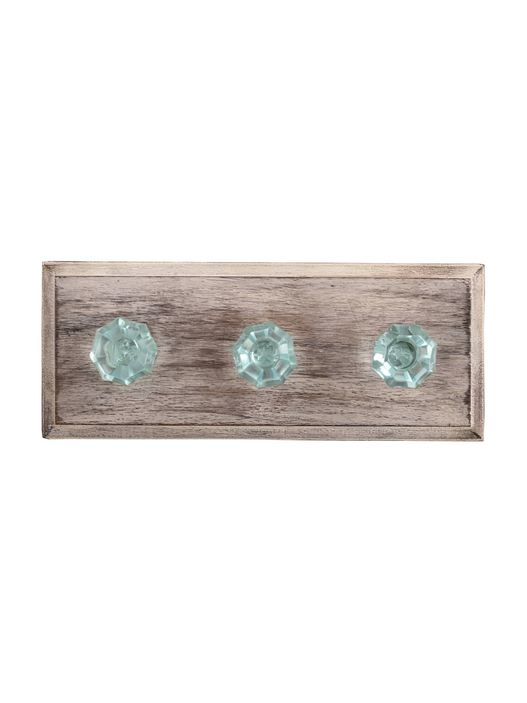

Indianshelf Turquoise Blue Octagon Wall Hooks Key Holder
