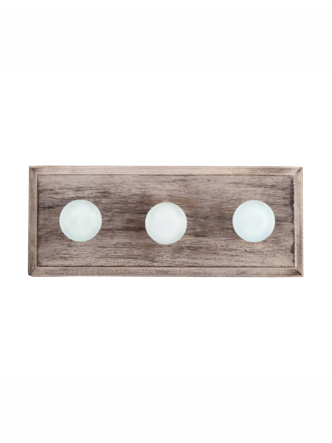 

Indianshelf Flat Wall Hooks Key Holder, White