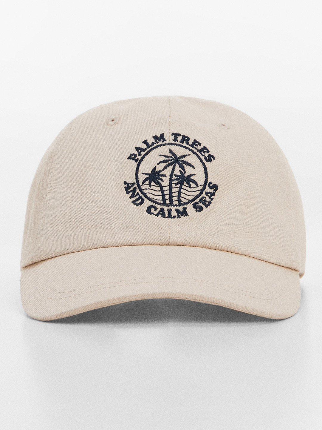 

Mango Kids Boys Embroidered Baseball Cap, Beige