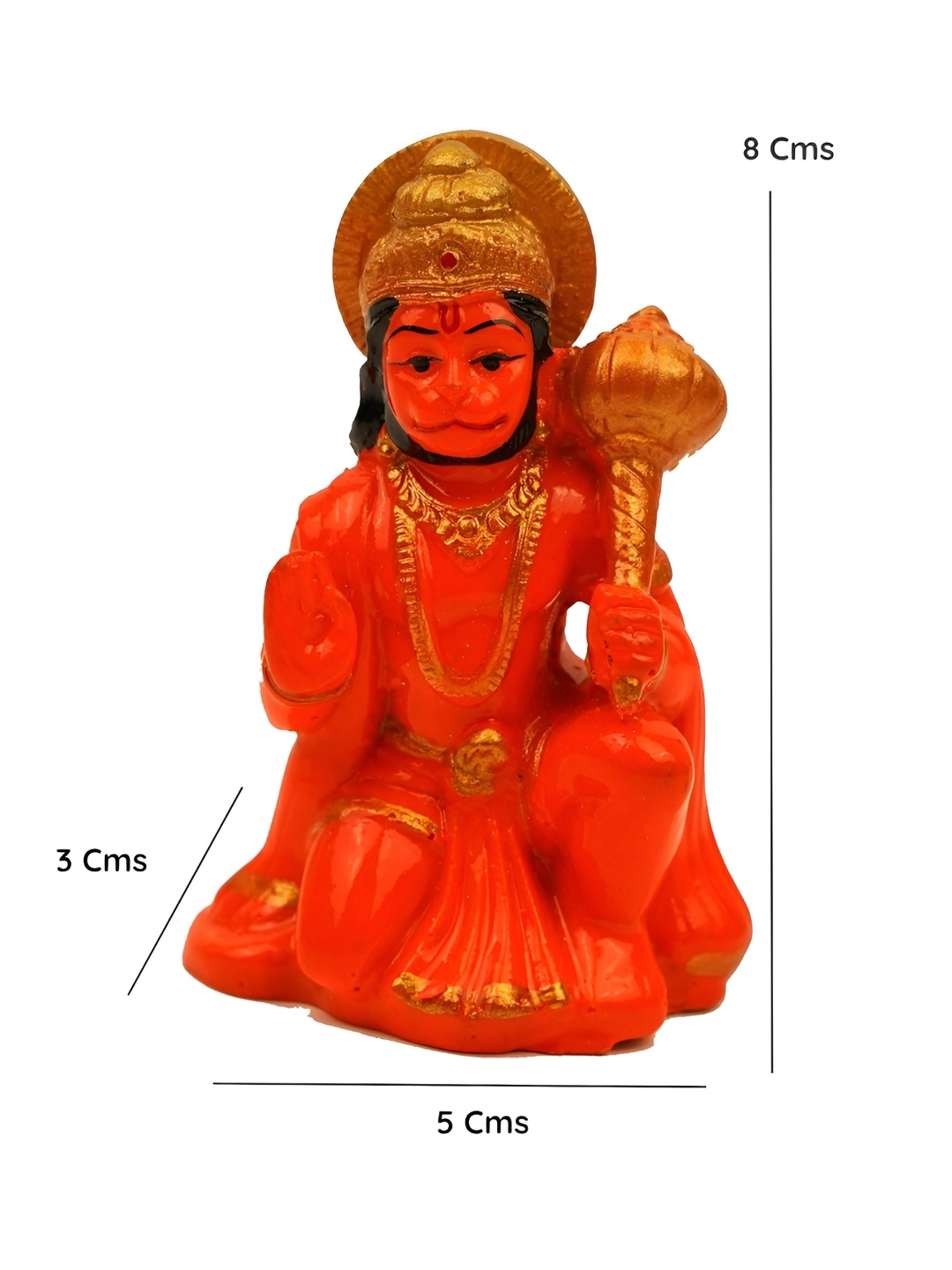 

krishnagallery1 Orange Idol Showpiece