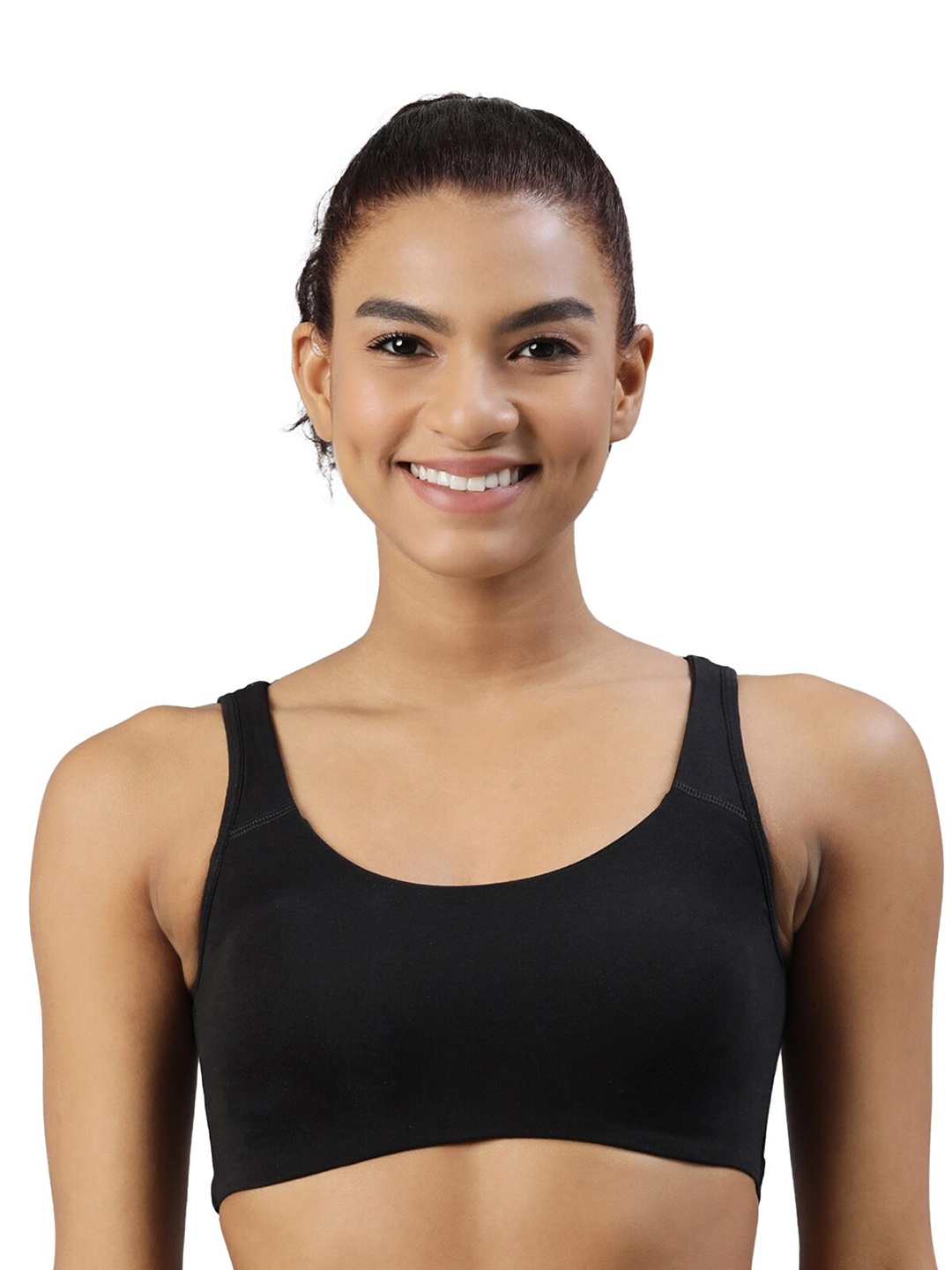 

BLOSSOM Anti Microbial Everyday Bra - Full Coverage, Black