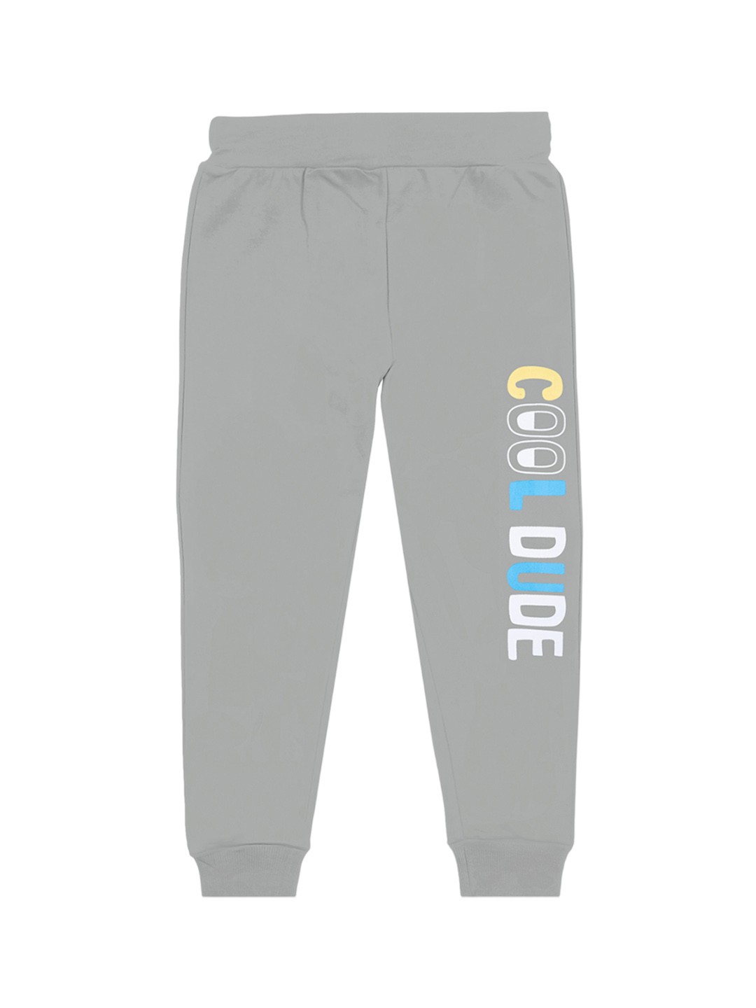 

BAESD Boys Typography Printed Joggers, Grey