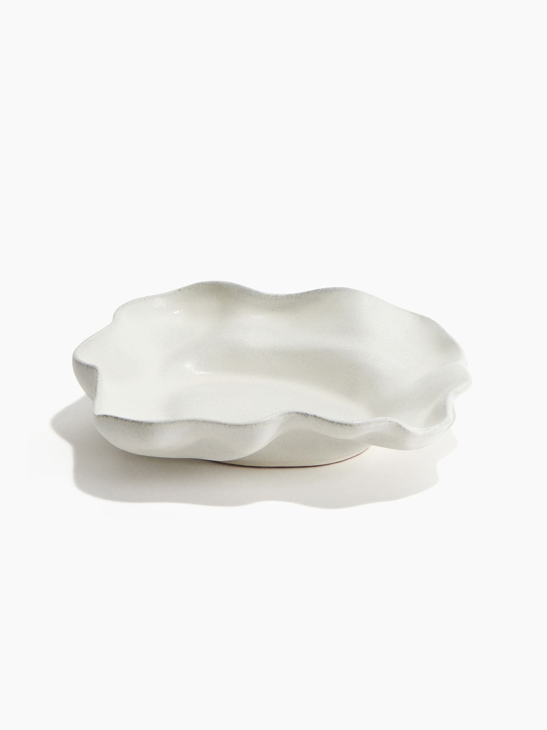 

H&M Large Terracotta Tray, White