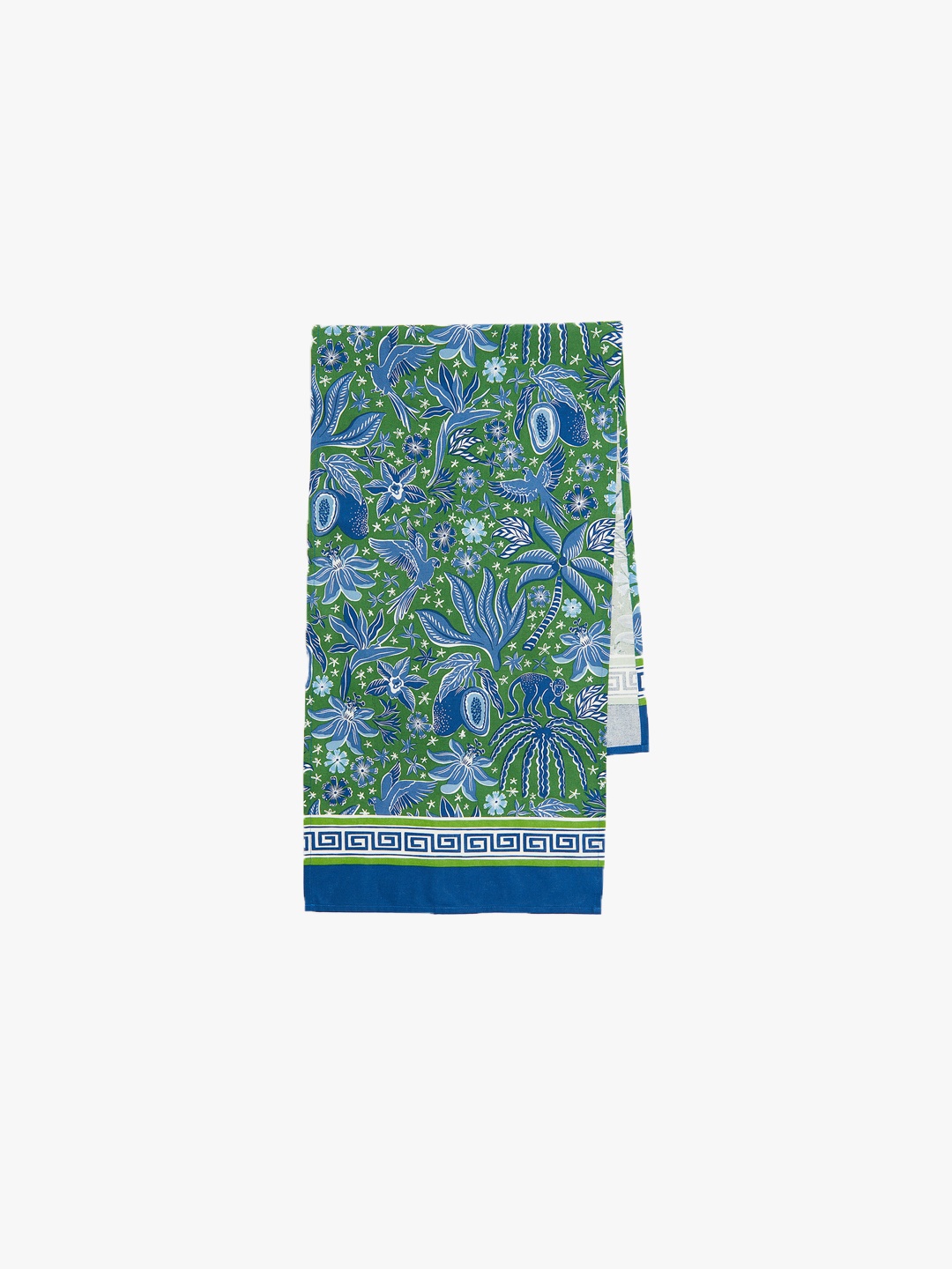 

H&M Blue Pure Cotton Patterned Table Runner
