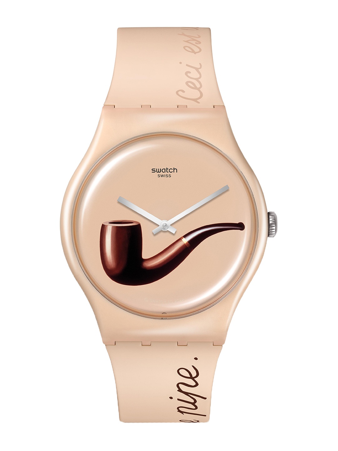 

Swatch Unisex Dial & Straps Analogue Watch SO29Z124_SWATCH WATCH, Beige