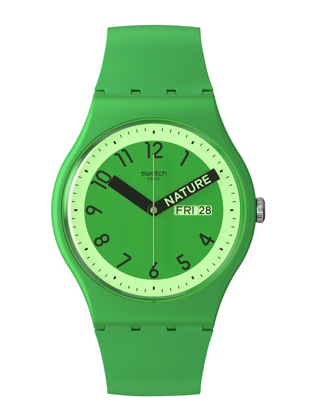 

Swatch Unisex Straps Analogue Watch SO29G704_SWATCH WATCH, Green