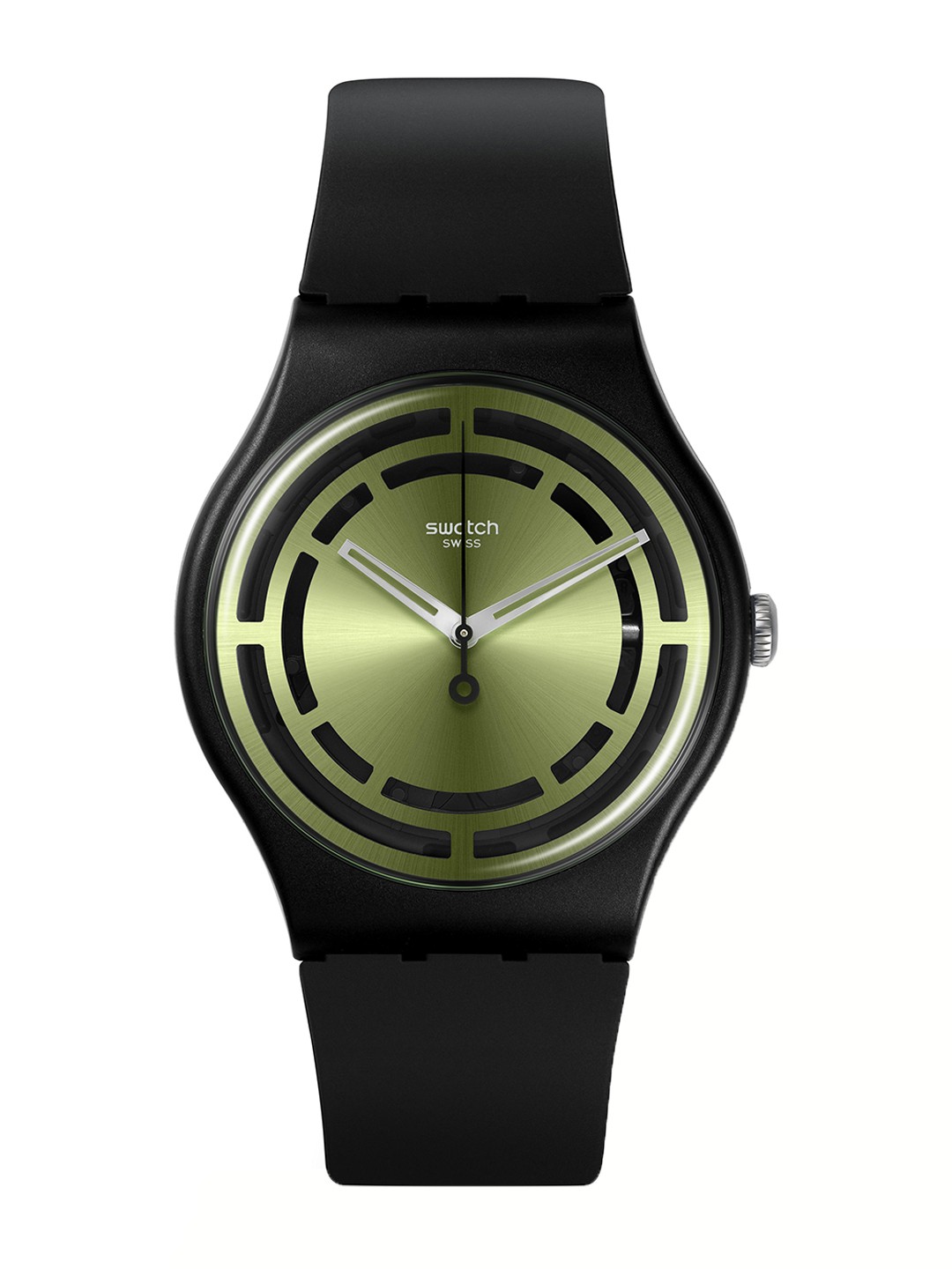 

Swatch Unisex Straps Analogue Watch SO32B117_SWATCH WATCH, Black