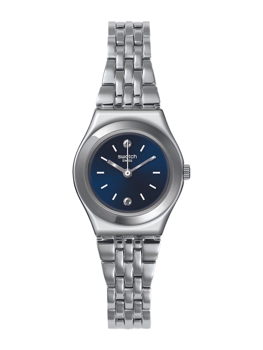 

Swatch Women Stainless Steel Bracelet Style Straps Analogue Watch YSS288G_SWATCH WATCH, Grey