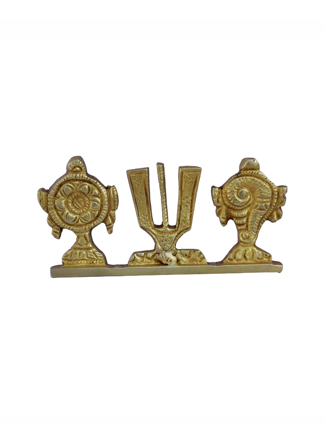 

Aakrati Gold Toned Brass Religious Idol Decorative Showpiece