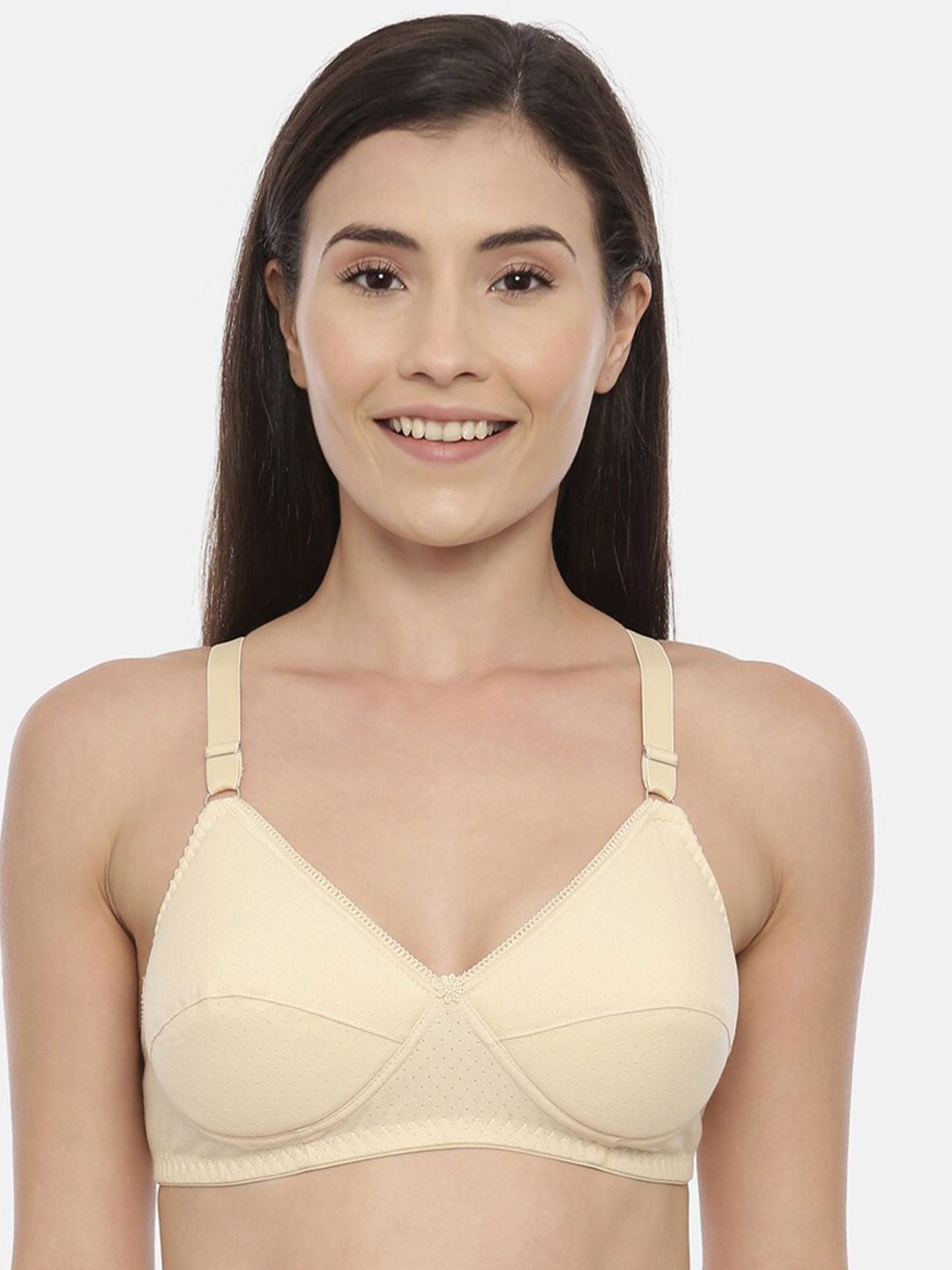 

BLOSSOM Medium Coverage Non Padded T-shirt Bra With All Day Comfort, Nude