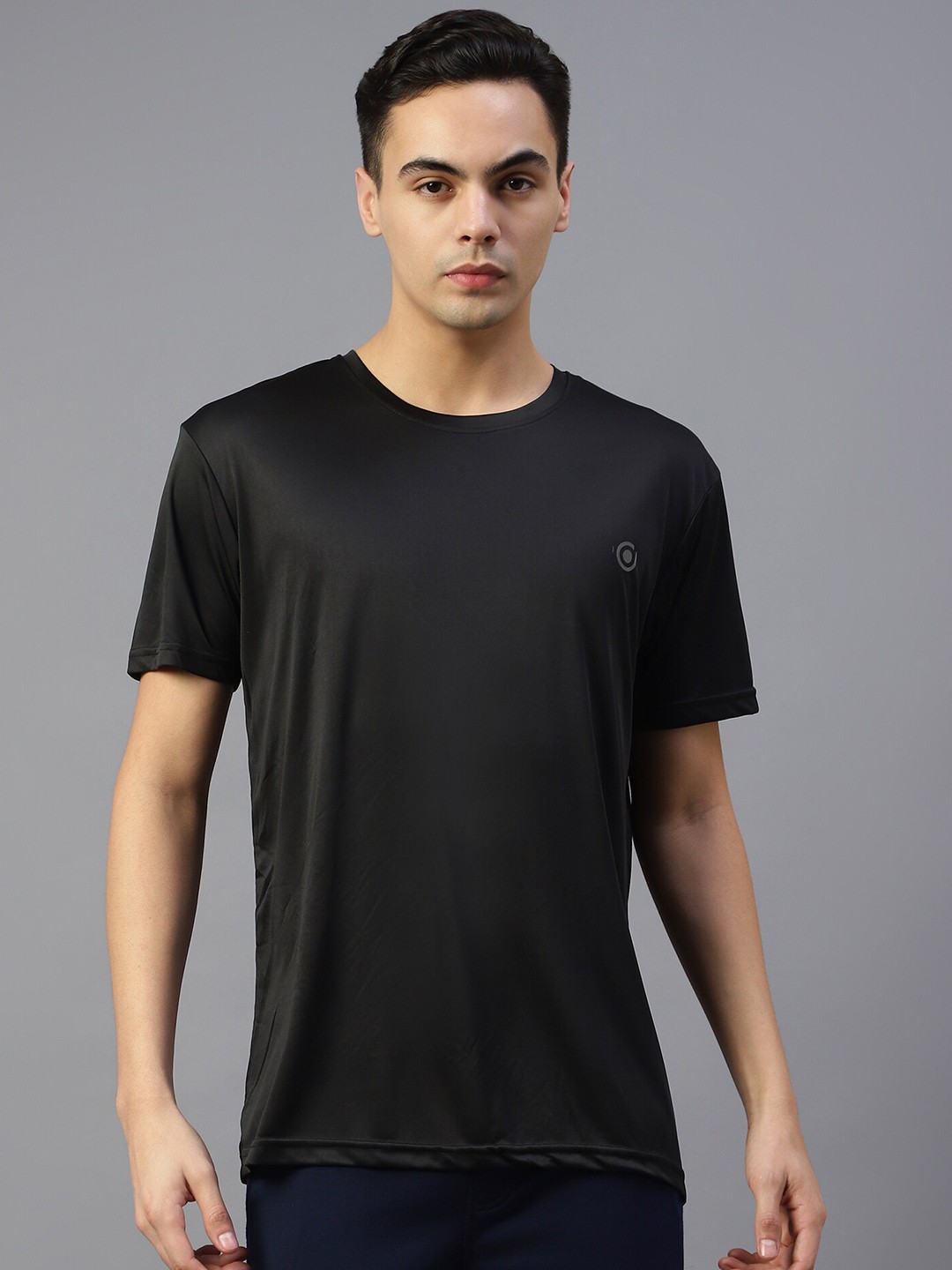 

DIAZ Round Neck Dri-FIT T-shirt, Black