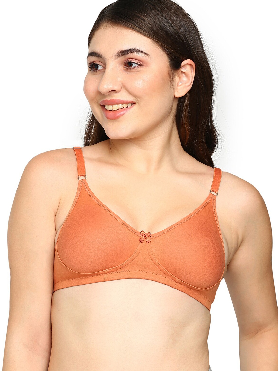 

BLOSSOM Medium Coverage Bra T-shirt Bra_LARA, Orange