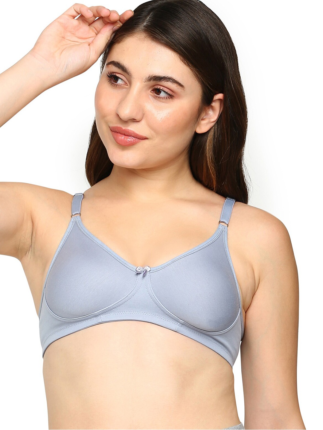 

BLOSSOM Medium Coverage Bra T-shirt Bra_LARA, Grey