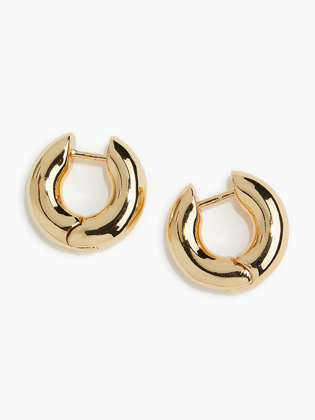 

H&M Gold-Plated Hoop Earrings