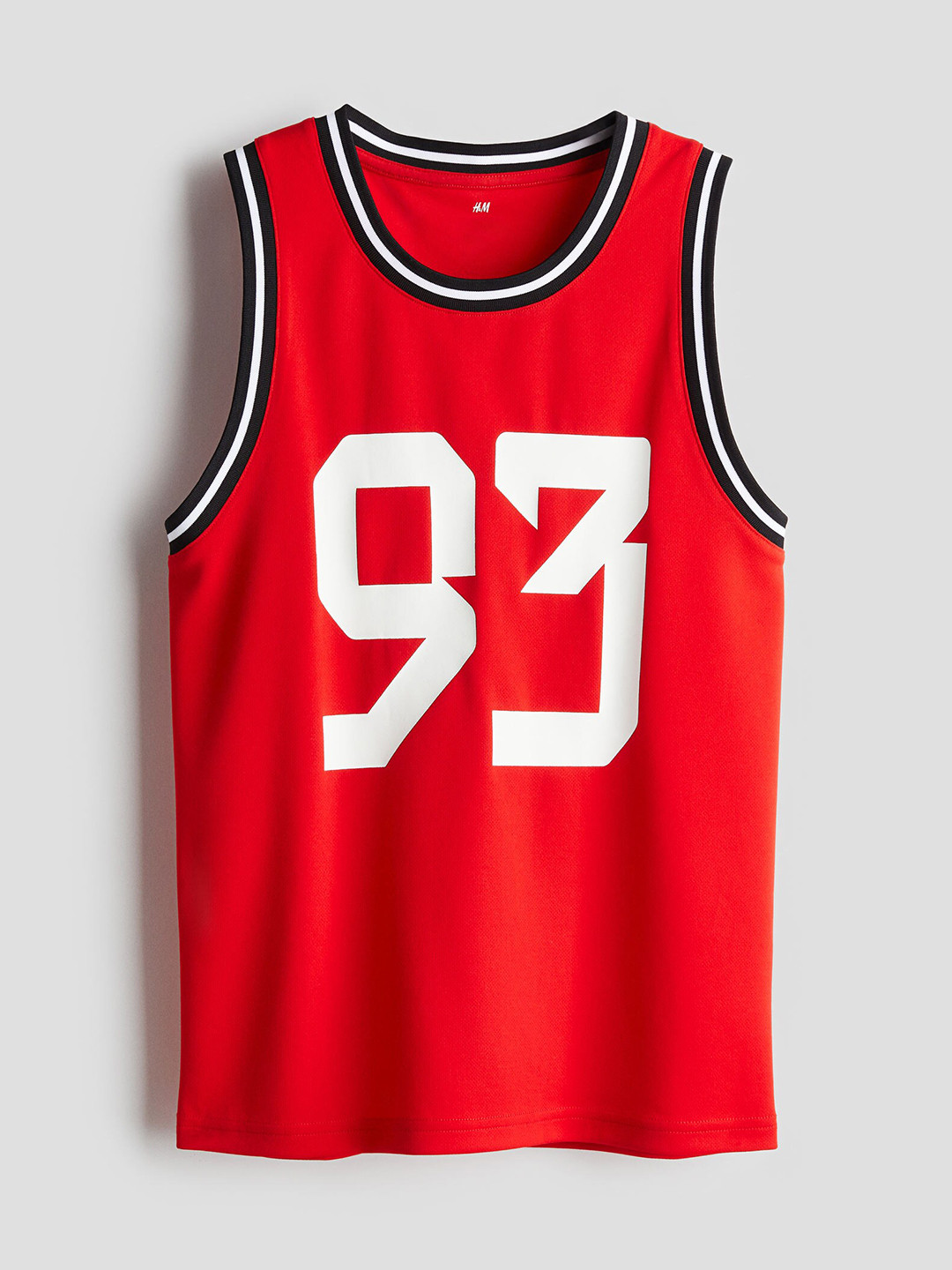 

H&M Boys Mesh Basketball Vest Top, Red