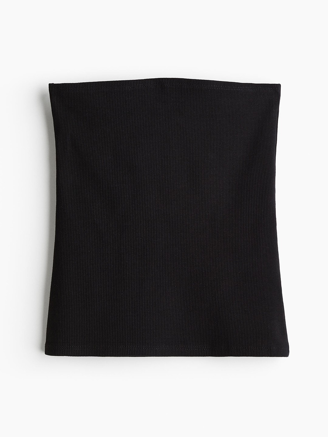 

H&M Women Ribbed Tube Top, Black