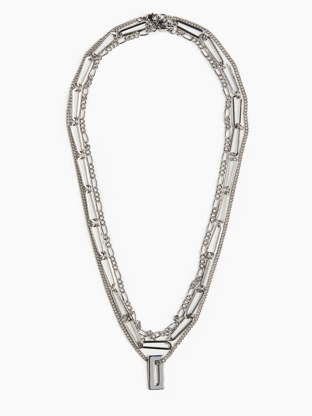 

H&M 3-Pack Necklaces, Silver