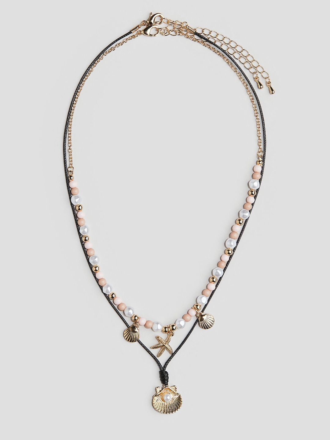 

H&M Girls 2-Pack Necklaces, Black